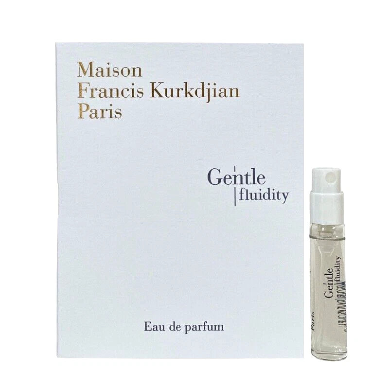 Maison Francis Kurkdjian Gentle Fluidity Silver EDP Vial Sample 2ml New withCard EDP