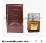 Humrah Dkhoun Eau de Toilette Spray For Men  3.4 Fl Oz EDP