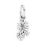 Pandora Daisy Flower Bouquet Dangle Charm 798819C00 Daisies