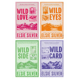 Rose Hill Series 4 Books Set By Elsie Silver Wild Love, Eyes, Side , Wild Card Roses