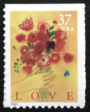 2005 Scott #3898 - 37¢ - BOUQUET - LOVE - Booklet Single Mint NH Bouquet