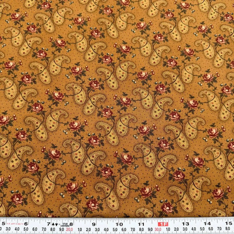Vintage Rosehill Manor by Robyn Pandolph for Moda Cotton by the HALF YARD Flowering Plants