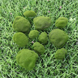 Decorative Moss Stones Garden Landscape Decoration Simulation Fake Plants Green Plant