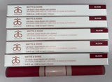 NEW Arbonne Matte & Shine Lip Duo Sunflower Seed Oil BLOOM 0.09 oz. x 5 Sunflower