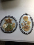 Dried pressed Flowers Suncatcher 2 Dried Flower