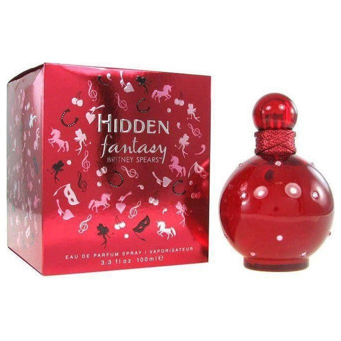 Hidden Fantasy by Britney Spears 3.3 / 3.4 oz EDP For Women NEW IN BOX EDP