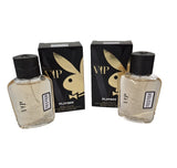 2 pk VIP PLAYBOY EAU DE TOILETTE 2.0 fl oz SPRAY FOR HIM NEW IN BOX EDT