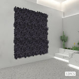 Artificial Hydrangea Flower Panels - 12-Pack Decorative Wall Backdrop Hydrangea