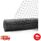 Garden Fence Deer Bird and Garden Netting 7ft x 100 ft Plastic 3/4" Mesh Garden Plants