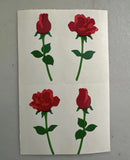 Mrs. GrossmanÕs Stickers Flowers Red Roses 1/2 Sheet Roses