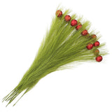 16 Pcs Small Pampas Grass Decor Artificial Floral Decorations for Home Pampas Grass