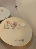 Royal Court China Pink Carnation Coupe Soup Bowl 7 1/8"W FINE CHINA OF JAPAN Carnation