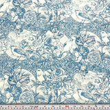 Romance by Jason Yenter In The Beginning Fabrics Toile Cotton by the HALF YARD Flowering Plants