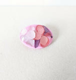 Handmade Hydrangea Flower Resin Brooch Pin Badge Botanical Wedding Corsage Gift Hydrangea