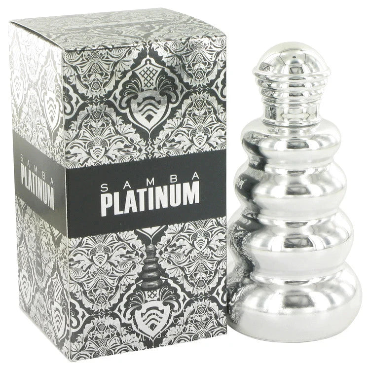 Samba Platinum by Perfumers Workshop Eau De Toilette Spray 3.3 oz for Men EDT