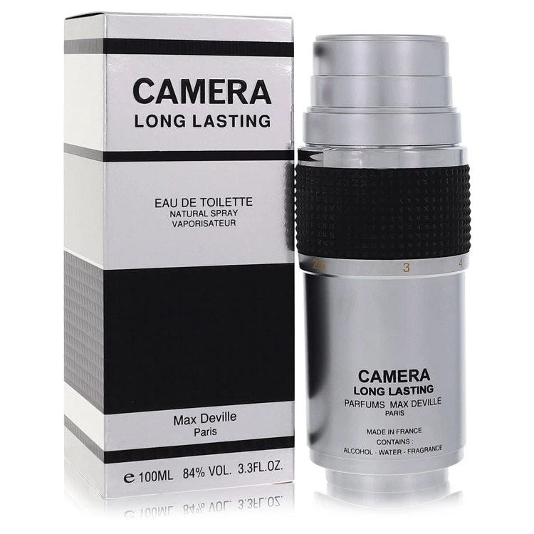 Camera Long Lasting by Max Deville Eau De Toilette Spray 3.4 oz For Men Brand N EDT
