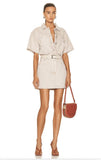 Citizens of Humanity Lucie Dress Pampas Grass Mini Denim S NWOT $388 Pampas Grass