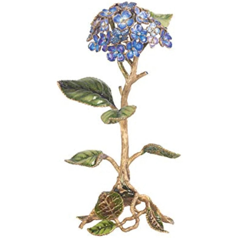 Jay Strongwater Nori Hydrangea Floral Flower objet , NIB, NEW Hydrangea