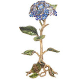 Jay Strongwater Nori Hydrangea Floral Flower objet , NIB, NEW Hydrangea