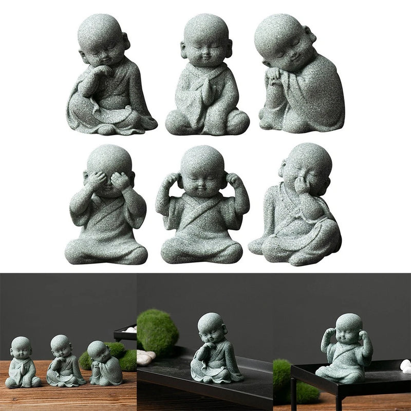 Brand New Garden Decoration Buddha Statue Easy To Clean Lawn Decoration Garden Plants