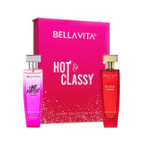 Bellavita Luxury Hot & Classy | Long Lasting 2x50ml Perfume Gift Set for Woman EDP