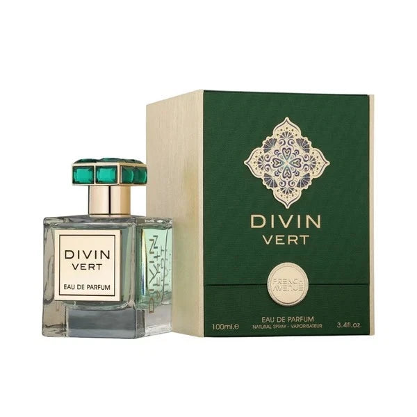 Fragrance World Men's Divin Vert EDP Spray 3.4 oz Fragrances 6290360377308 EDP