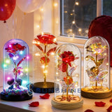 LED Light Gift for Girlfriend Wife Woman Mom Daughter Her Birthday Valentine's Roses