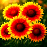 600+ BLANKET FLOWER SEEDS __ PERENNIAL MIX | POLLINATOR | NON-GMO FREE SHIPPING Sunflower
