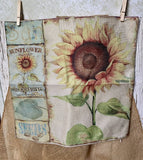 Sunflower Zippered Pillow Cover Home Decor For Bed, Sofa Or Chair Sunflower