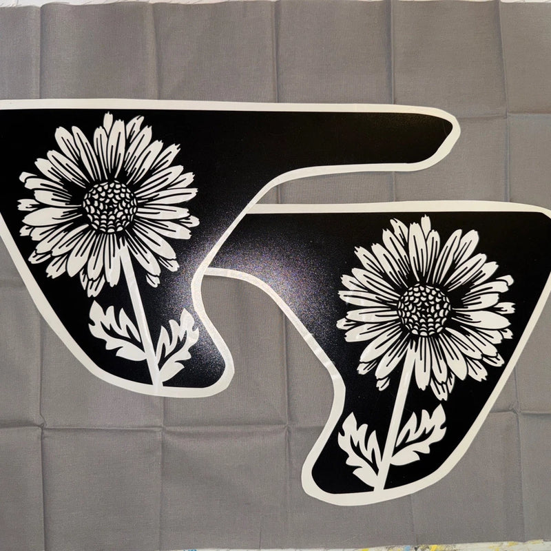 Jeep Vent Decals Sunflower Fits JL Sunflower