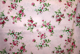 PRETTY PINK FLORAL FROM WAVERLY  - 100% COTTON FABRIC Flowering Plants