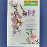 Elegant Peony Flower Shape Metal Chain Bookmark Sensible Party Gift Souvenir Peony