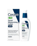 2 pack CeraVe PM Facial Moisturizing Lotion, Night Cream Oil-Free 3 Ounce Bouquet