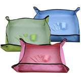 Foldable Plant Repotting Mat/Pad Waterproof Oxford and PVC Garden Transplanting Garden Plants
