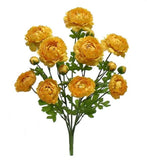Ranunculus Bush 5 Stems 22in Yellow Ranunculus