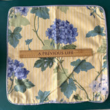 TWO Waverly Blossom Hill HYDRANGEA Throw Pillow Covers Shams * More Available Hydrangea