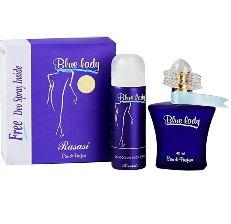 Rasasi Blue Lady Eau De Women Fregrence Parfum, 40 ml EDP