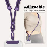 Universal Cell Phone Carrying Lanyard Leash Lanyard Crossbody Neck Strap Roses