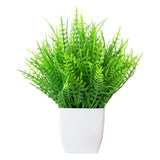 Realistic Looking Persian Grass Potted Plant for Indoor Outdoor Spaces Green Plant