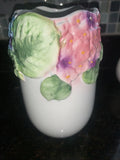 CLF flowered hydrangeas ceramic vase Hydrangea