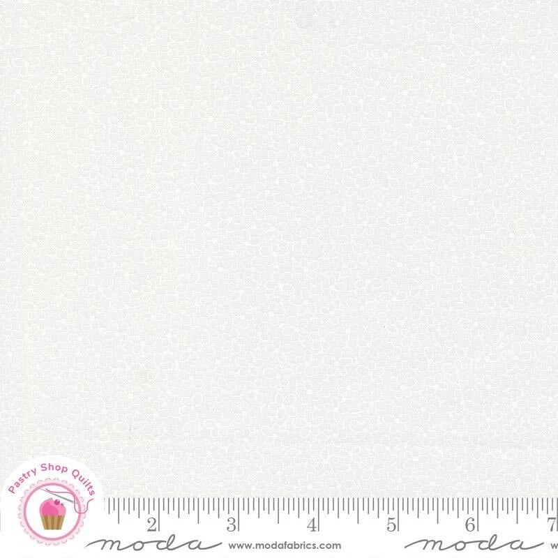 Moda SWEET & PLENTY 22454  31 White on Cream Stars  ME & MY SISTER Quilt Fabric Flowering Plants