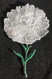 Custom and Unique (Bloom Carnation) A Inspirational Blooms Flower Embroidered Ir Carnation