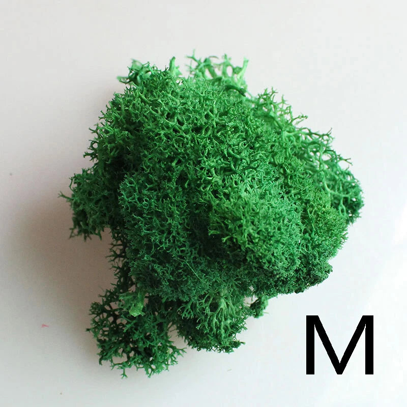 Artificial Plant Moss Fake Flower Garden Micro Landscape Home Decor DIY Craft x1 Green Plant