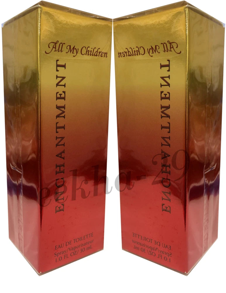 Enchantment By Amc Beauty Edt Spray 1 oz New In Sealed Box Pack of 2 EDT