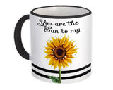 Gift Mug : Sun to My Sunflower Flower Floral Yellow Decor Sunflower