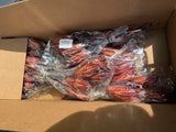 4 Stems Natural Dried Protea Repens - Real Dried Flowers for Home Orange Red Dried Flower