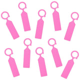 Waterproof Plastic Plant Labels, 200 Pcs 4.3 Inch Plant Hanging Labels (Pink) Garden Plants