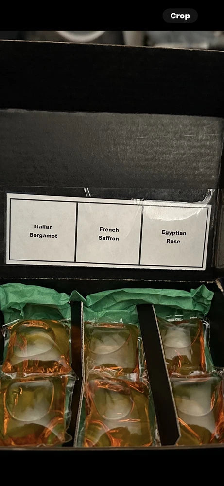 Laundry Sauce sample 6pieces 2 of French Saffron Italian Bergamot Egyptian Rose Bouquet