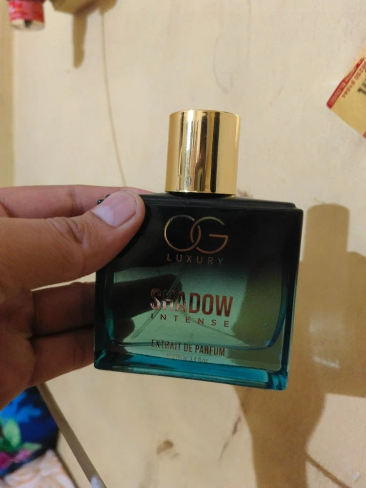 Strongest Shadow Intense- 3.4 Oz Men's Eau De Toilette . Men's Casual Cologne EDT