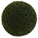 19Ó Boxwood Topiary Artificial Ball UV Resist Indoor/Outdoor Home Patio Decor. Green Plant